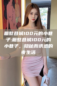 磨憨县城100元的小巷子:磨憨县城100元的小巷子，隐秘而诱惑的夜生活