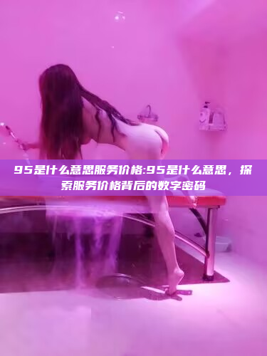 95是什么意思服务价格:95是什么意思，探索服务价格背后的数字密码