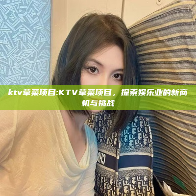 ktv荤菜项目:KTV荤菜项目，探索娱乐业的新商机与挑战