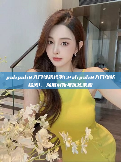 palipali2入口线路检测1:Palipali2入口线路检测1，深度解析与优化策略