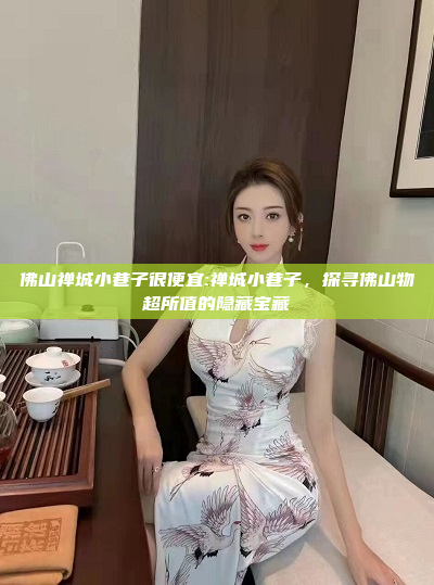 佛山禅城小巷子很便宜:禅城小巷子，探寻佛山物超所值的隐藏宝藏